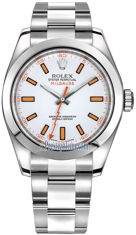 Rolex Milgauss 116400 White Dial 40mm Ser. M 05/2011 10152